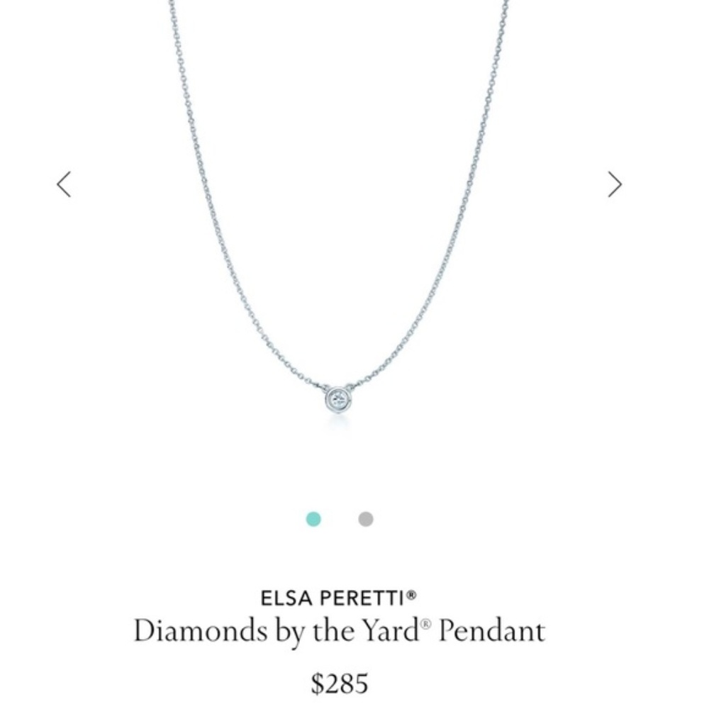 Tiffany & Co. Elsa Peretti Diamond Necklace